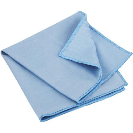 Ścierka z mikrofibry 30x40cm 220g do szkła Niebieska