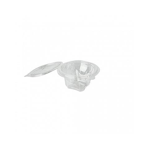 Pojemnik na sałatkę SLR250C 250ml wieczko na zawiasie transparent R-PET