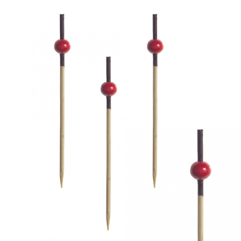 Patyczki bambusowe Red Pearl 7 cm A250 81006