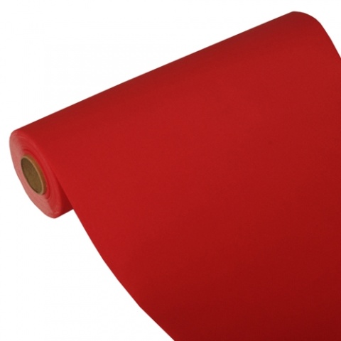 Papierowy bieżnik z bibuły 24m/40cm czerwony 84312