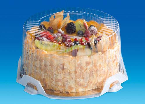 Spód do pojemnika na tort kolor biały średnica 25 cm B-S1845 100 sztuk