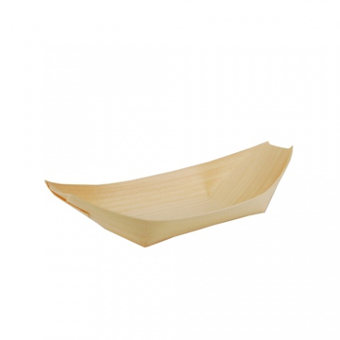 Miseczka z drewna 19cm "łódka" A50 84417