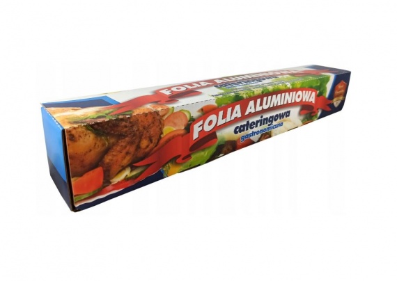 Tigro folia aluminiowa kartonik 30cm/1kg 12.5mik U897