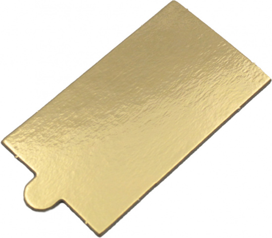 Tacka bankietowa z uchwytem złota średnica 9cm / 5cm