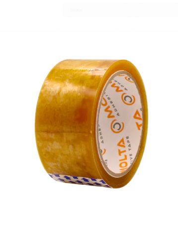 Taśma pakowa do kartonów 48mm/66yds Transparentna