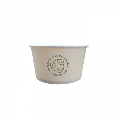 Okrągłą miska papierowa bez SUP 350ml 115mm