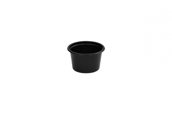 BITTNER SOS PP POJEMNIK  80ML 66MM CZARNY