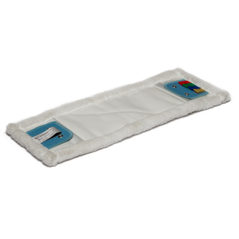 AKC MOP PŁASKI 40CM Z MIKROFAZY DUO BIAŁY
