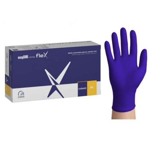Rękawiczni nitrylowe NIEBIESKIE rozmiar M
