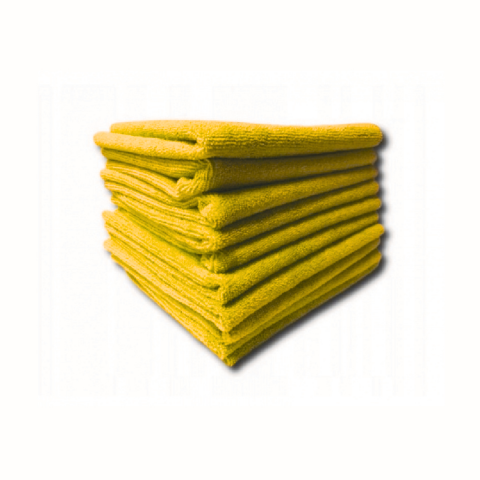 Ścierka z mikrofibry 30x30cm 220g A10 Żółta