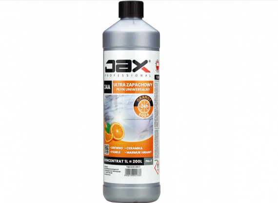 Jax 24A płyn do podłóg uniwersalny Orange Soda 1L