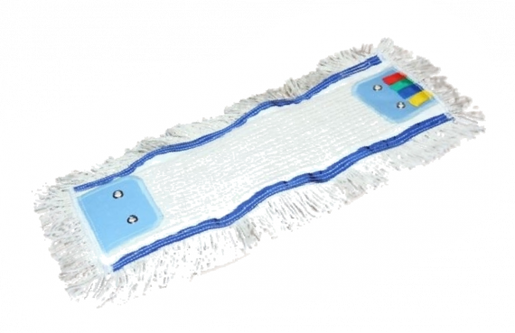 AKC MOP PŁASKI 40CM BAWEŁNIANY ZAPINANY