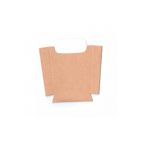 Kraft kartonik na FRYTKI 100g automatyczne dno