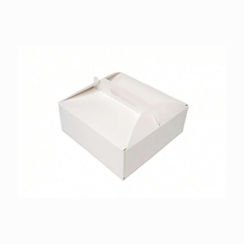 KARTON TORT 30/30/11 A25 BIAŁY Z RĄCZKĄ