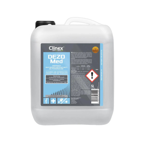 Clinex do dezynfekcji powierzchni i narzędzi DezoMed 5l
