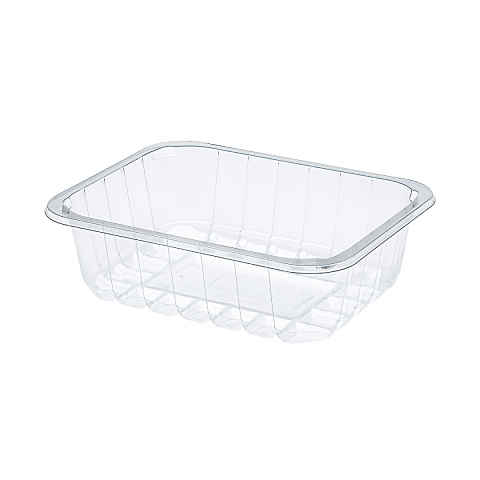 Pojemnik do zgrzewu PET/PE 205x160x60 TRANSPARENTNY