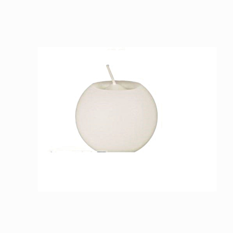 ŚWIECA KULA OKRA 78 BIAŁA