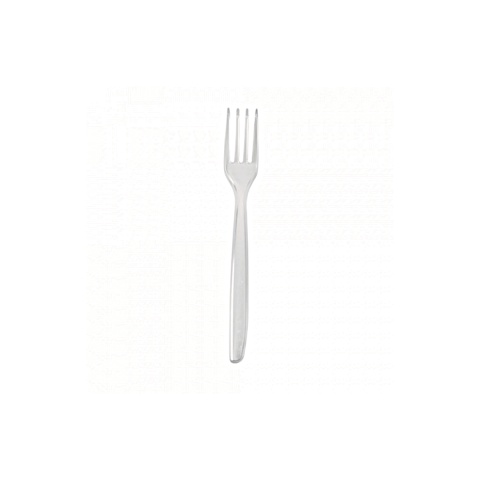 Premium wielorazowy transparentny widelec