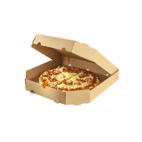 KARTON PIZZA ŚCIĘTY SZARY 42/42/4 A100