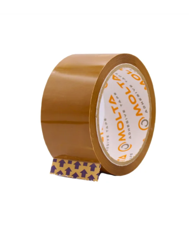 Taśma pakowa do kartonów 48mm/66yds Brązowa