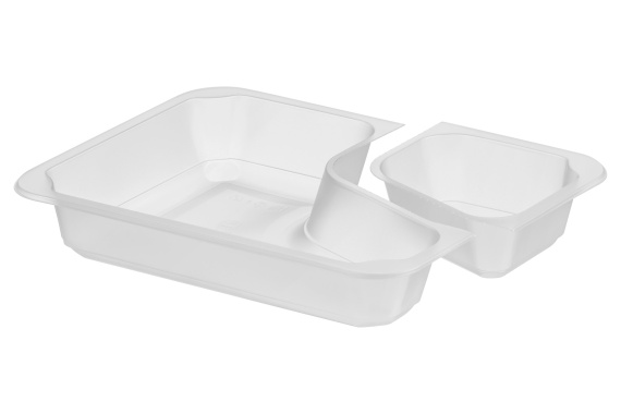 Pojemnik do zgrzewu mleczny 227/178/40 COLT CORNER odrywany