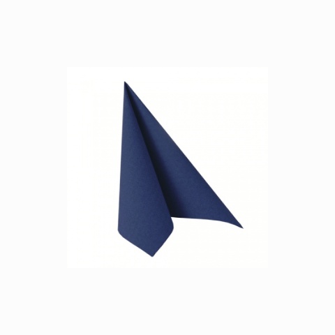 Serwetka 40/40 składana 1/4 Royal Collection GRANATOWA 11605