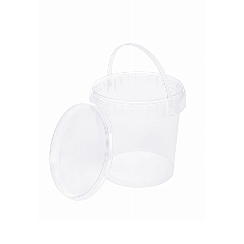 WIADERKO TRANSPARENTNE Z WIECZKIEM 0,35L