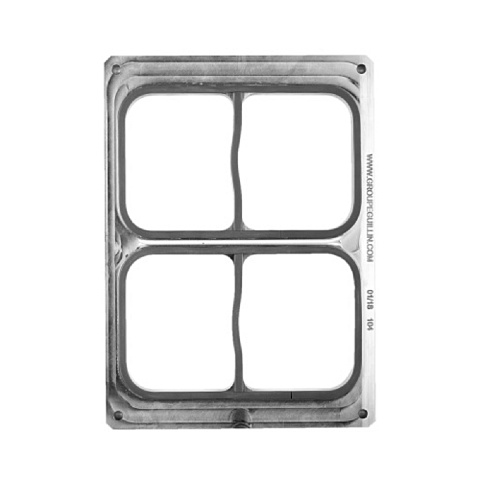 Matryca do zgrzewarki ręcznej DUNI DF10 Pojemniki 178/113 dwdzielne