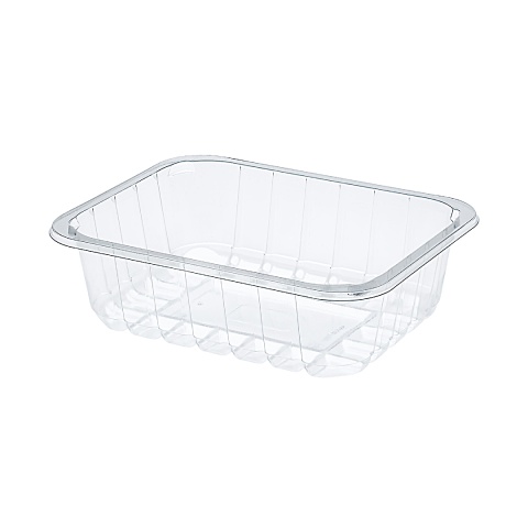 Pojemnik do zgrzewu PET/PE 205x160x60 TRANSPARENTNY