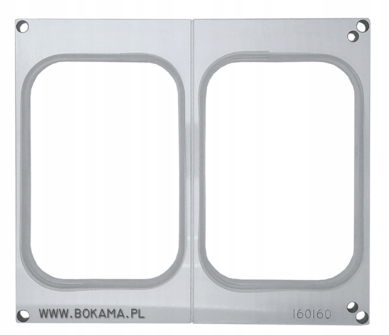 Matryca do zgrzewarki ręcznej RK190 I190 BOKAMA Pojemniki 160/112 dwudzielne