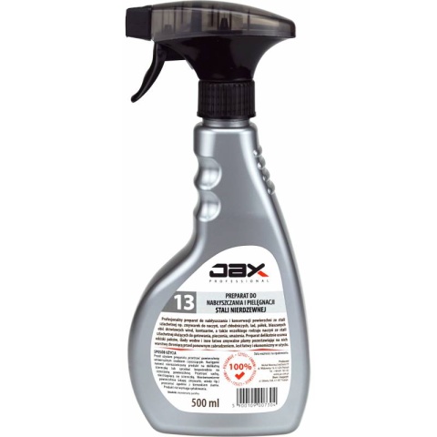 Jax 13 Płyn nabłyszczający do stali nierdzewnej 500ML