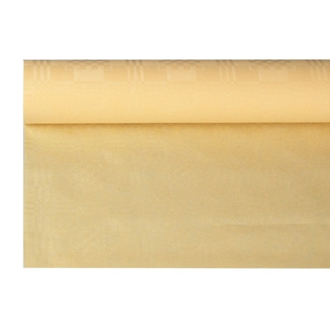 Obrus w rolce 8m/1,2m Damaszkowy kremowy