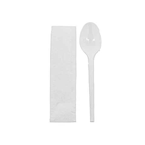 PS  SERWETKA+ŁYŻKA BIAŁY A250