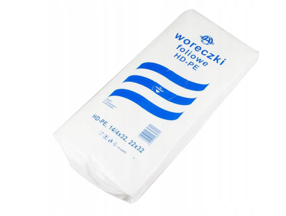 WORECZKI DO ŻYWNOŚCI AKOST HDPE 14X4X32 (22X32)