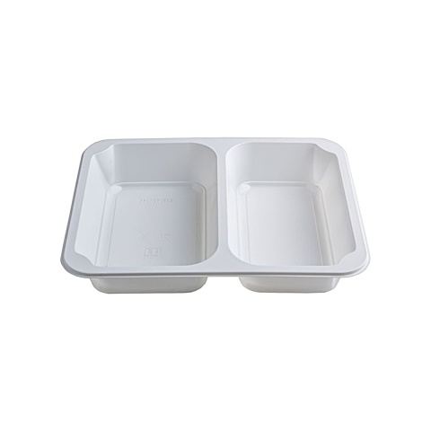 Pojemnik do zgrzewu KGL biały 227/178/40 2-DZIELNY