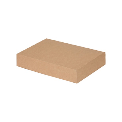 Kartonik na sushi 0% PLASTIK bez okienka KRAFT 19/13/5