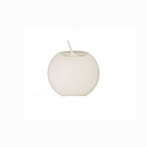 ŚWIECA KULA OKRA 78 BIAŁA