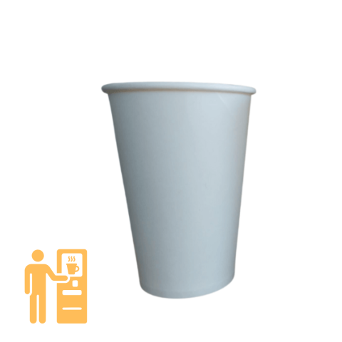 Kubek papierowy do automatów vendingowych BEZ SUP 300ml 80mm