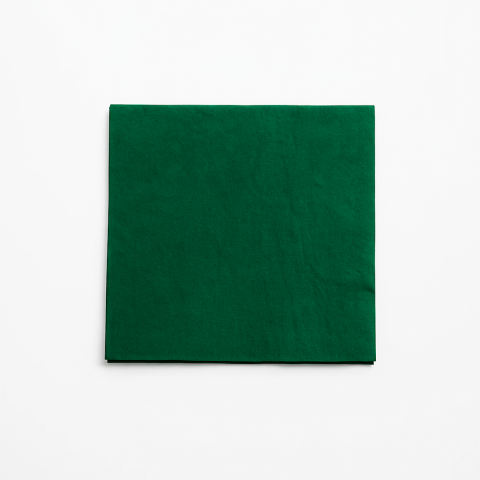 Serwetka 33/33  składana 1/4 1 warstwowa ZIELONA PREMIUM