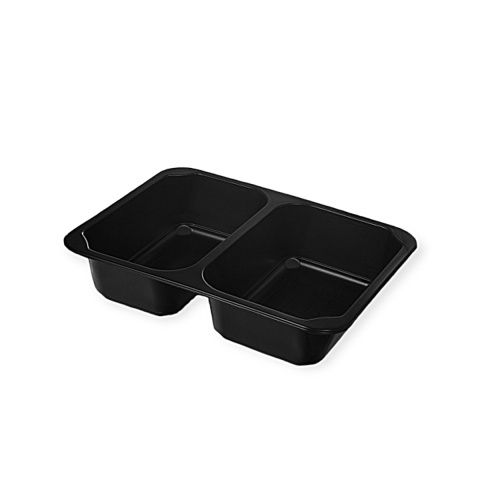 TIGRO POJEMNIK 227/178/50 CZARNY 2KOMORY T152BL