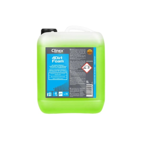 Clinex odtłuszczacz do podłóg i ścian 4Dirt Foam 5l