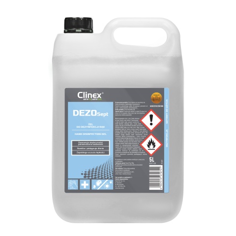 Clinex żel do dezynfekcji rąk 5L DEZOSept