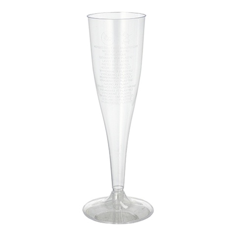 KIELISZEK TRANSPARENT DO SZAMPANA 100ml A10