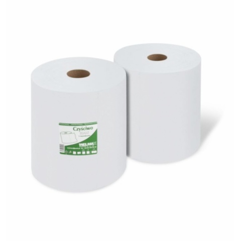 Czyściwo MAKULATUROWE białe 28cm 280mb 1 warstwowe WELMAX