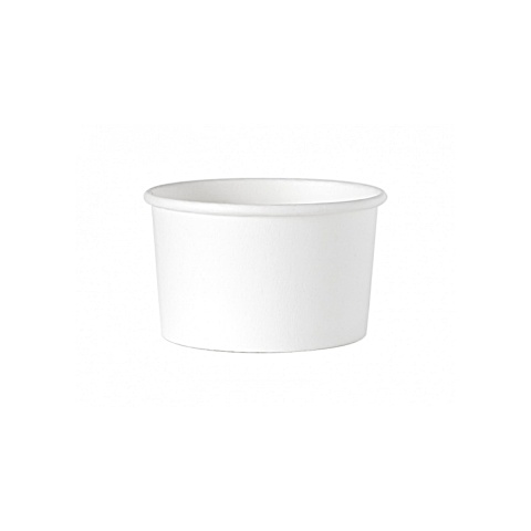 Kubek papierowy do lodów biały 245ml