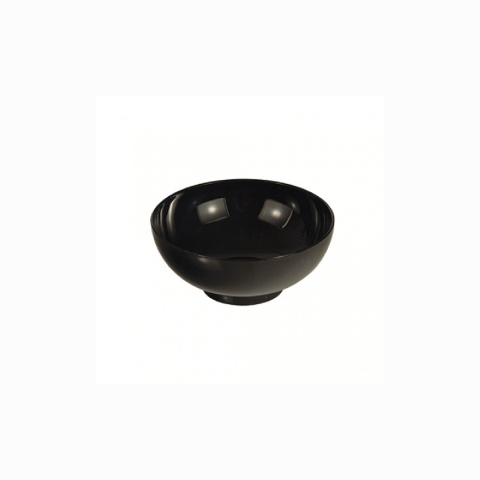 Finger food okrągły PUCHAREK czarny 65ML