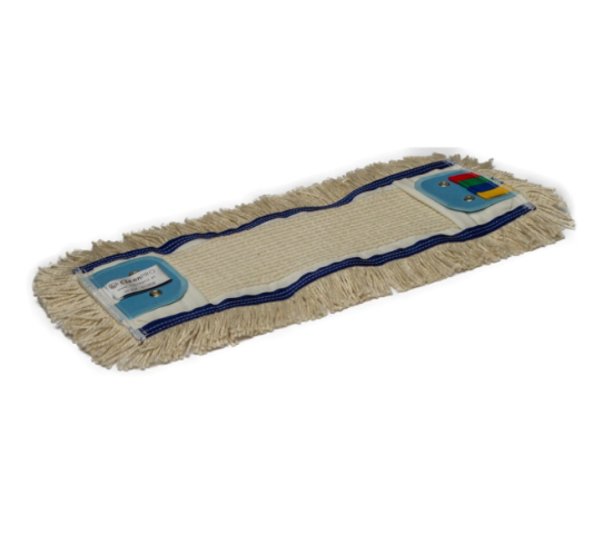 AKC MOP PŁASKI 40CM BAWEŁNIANY KIESZENIOWY ZAPINANY