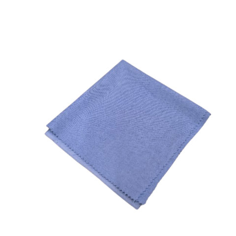Flanelowa ściereczka do polerowania 35cm Błękitna
