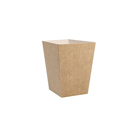 Kraft kubełek papierowy TRAPEZ 4,2L 162/162/235 POPCORN