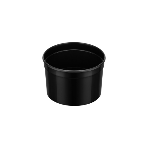 Z-BOX Pojemnik do zupy PP 350ML czarny  FI125